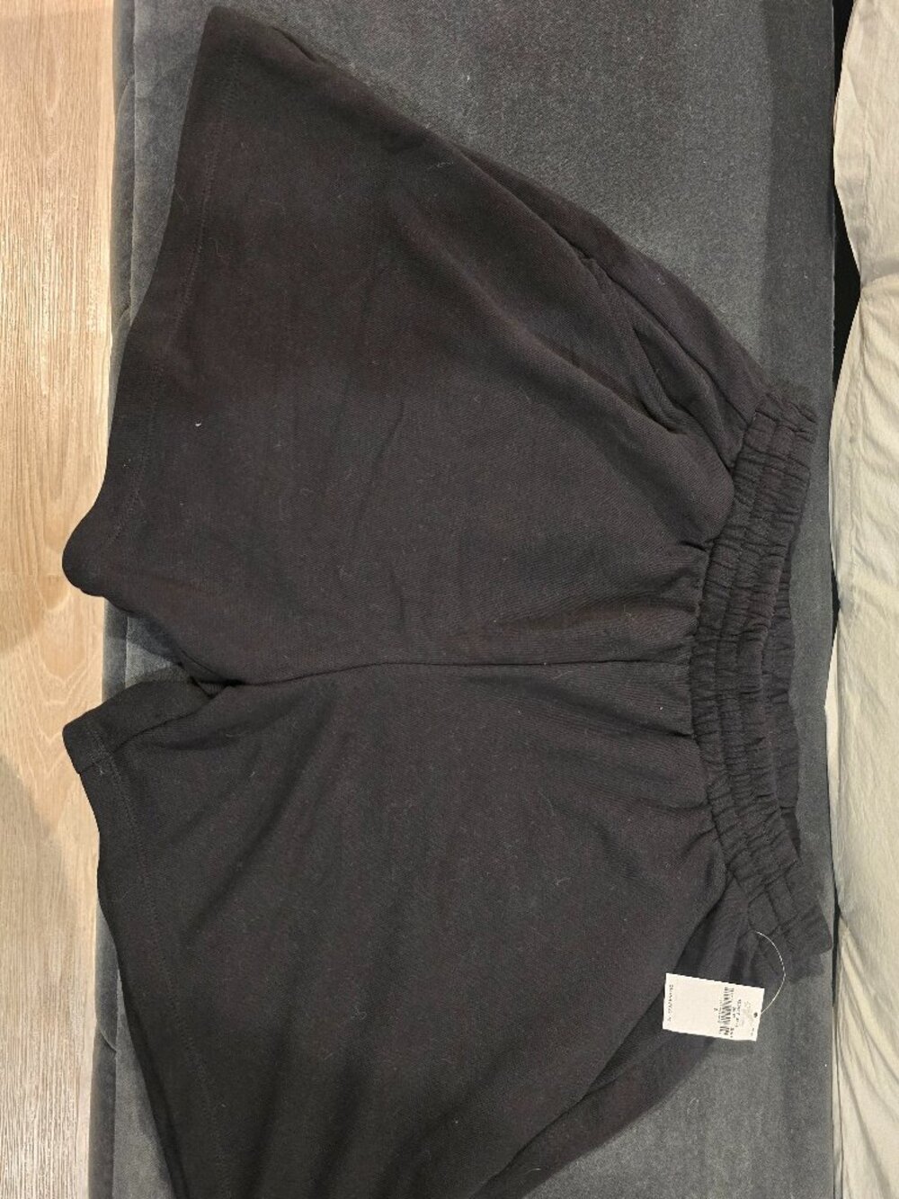 Black Pull On Shorts